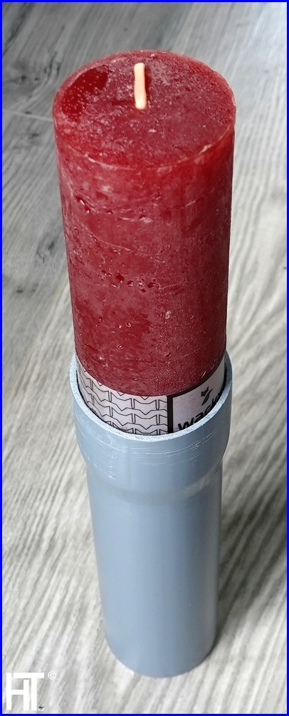 Kerzenhalter Rohr