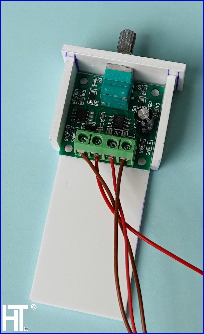Unterkonstruktion PWM-Regler
