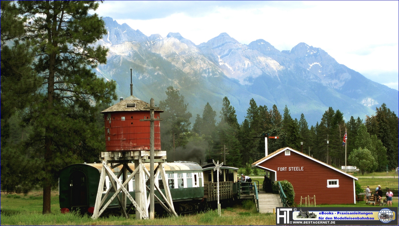 Fort Steele Bahnhof