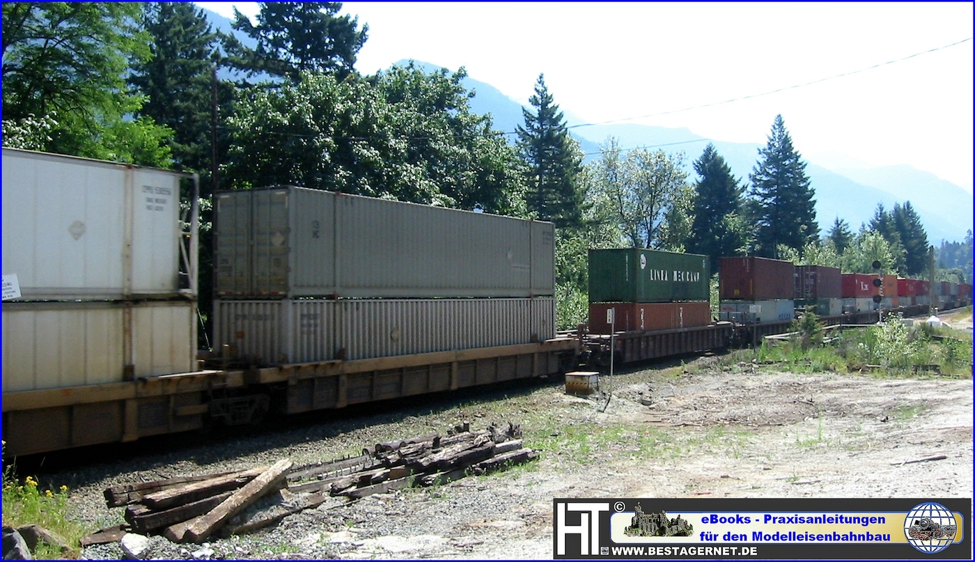 Containerzug West Kanada