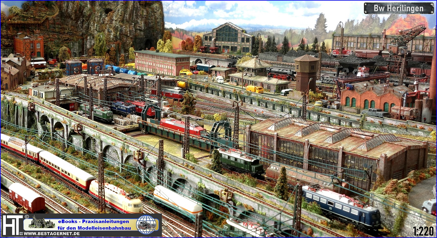 Bahnrampen Arkaden 1:220 1:160 Bahnrampen Arkaden 1:220 1:160